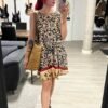 Vestido Linea A Estampado