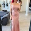 Vestido de Fiesta Hombro Asimétrico - Imagen 2