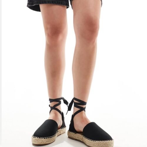 Alpargatas Estilo Cocalecas Negras