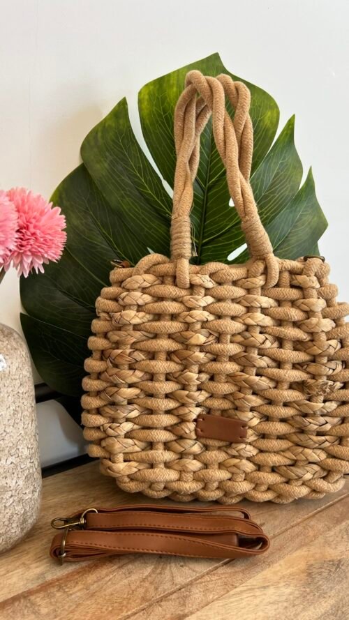 Cartera de Soga y Rafia