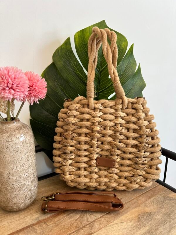 Cartera de Soga y Rafia