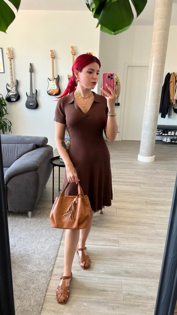 Vestido de Punto Línea A