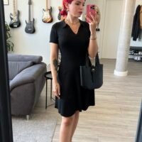 Vestido de Punto Línea A