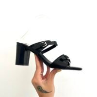 Tacones Descalzados Dos Tiras