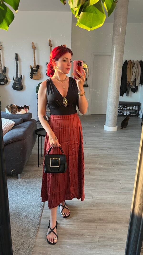 Saya Lencera Rayas Negras