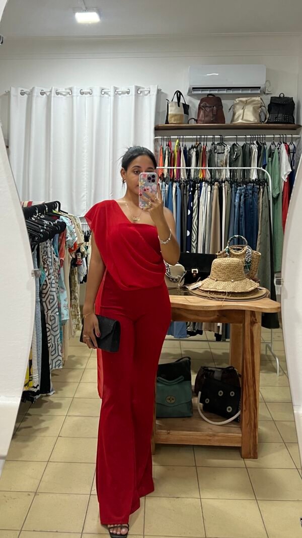 Mono Rojo Pieza al Cuello