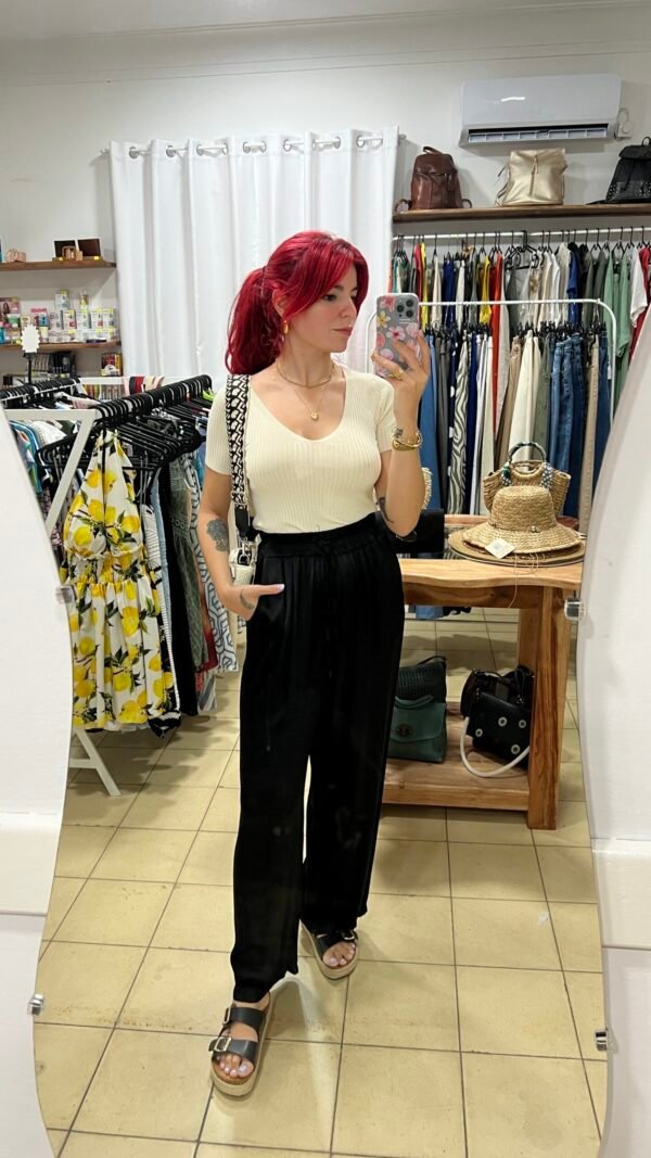 Pantalón Lencero Negro