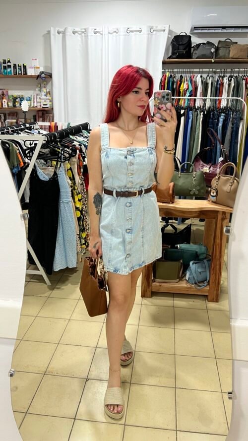 Vestido de Mezclilla MANGO