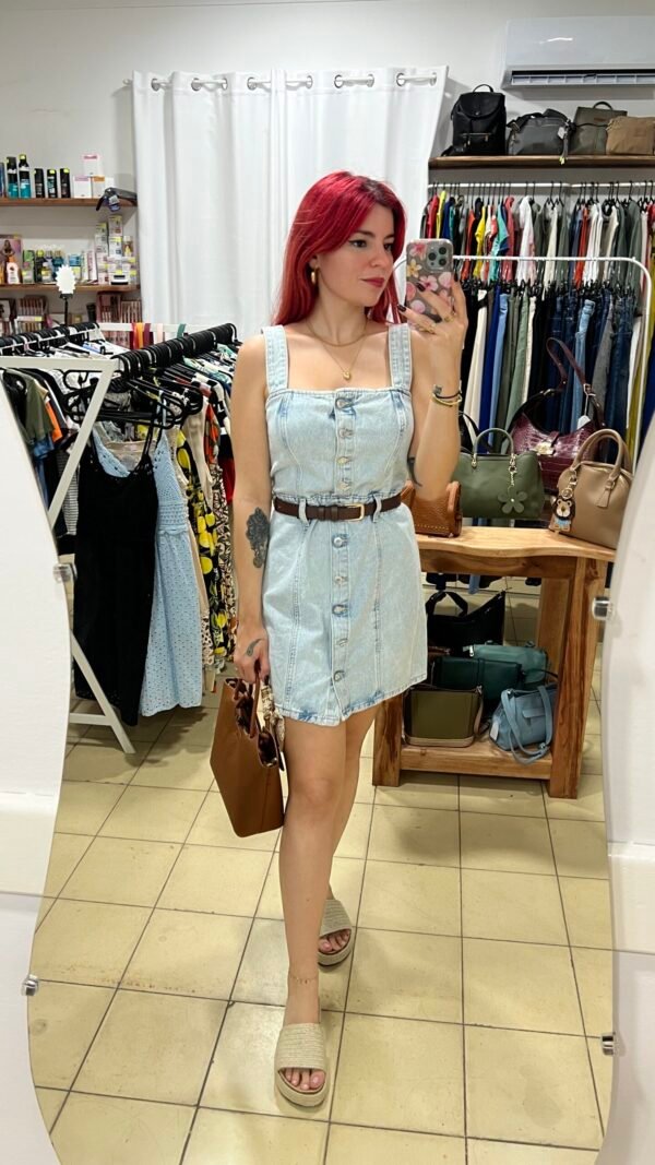 Vestido de Mezclilla MANGO