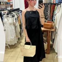 Conjunto de Saya y Blusa Bordada