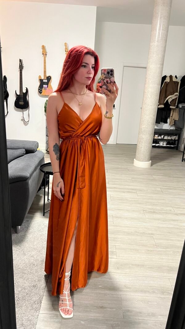 Vestido Satinado