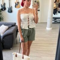 Short Color Entero Ancho