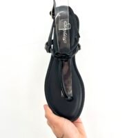 Sandalias Metededo Negras