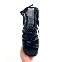 Plataformas de Rafia Cocalecas Negras