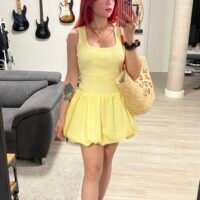 Vestido Ajustado Saya Bombillo