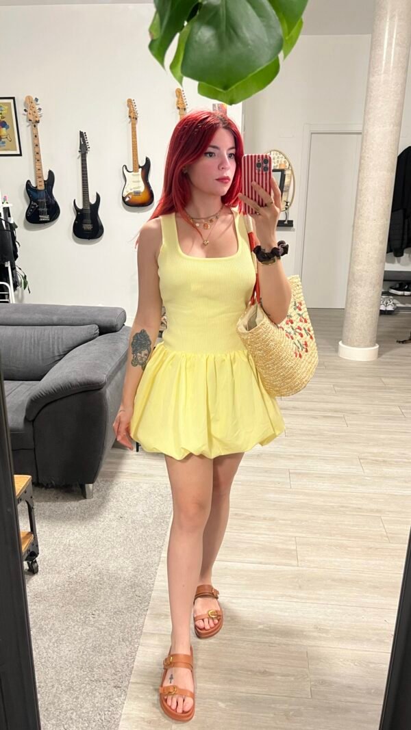 Vestido Ajustado Saya Bombillo