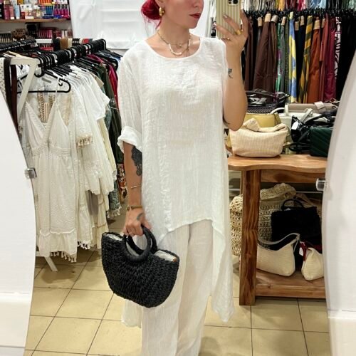 IMG_7697 Conjunto Pantalón y Blusa Asimétrica