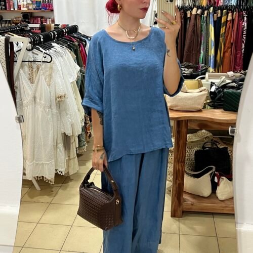 IMG_7721 Conjunto Pantalón y Blusa Color Entero