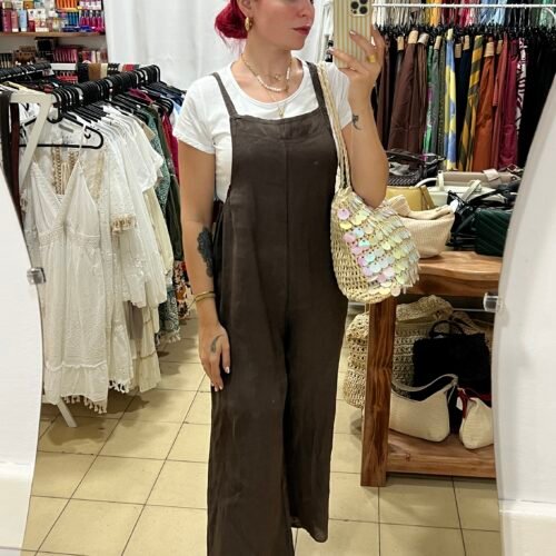 Mono de Lino con Pulover