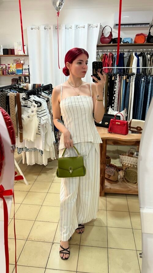 Blusa de Tirantes a Rayas