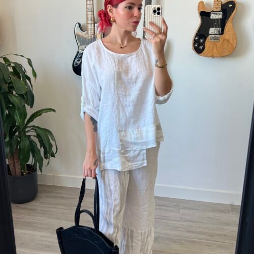 IMG_8883 Conjunto de Pantalón y Blusa Detalle Animal Print