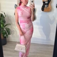 Vestido Tul Degradación de Colores