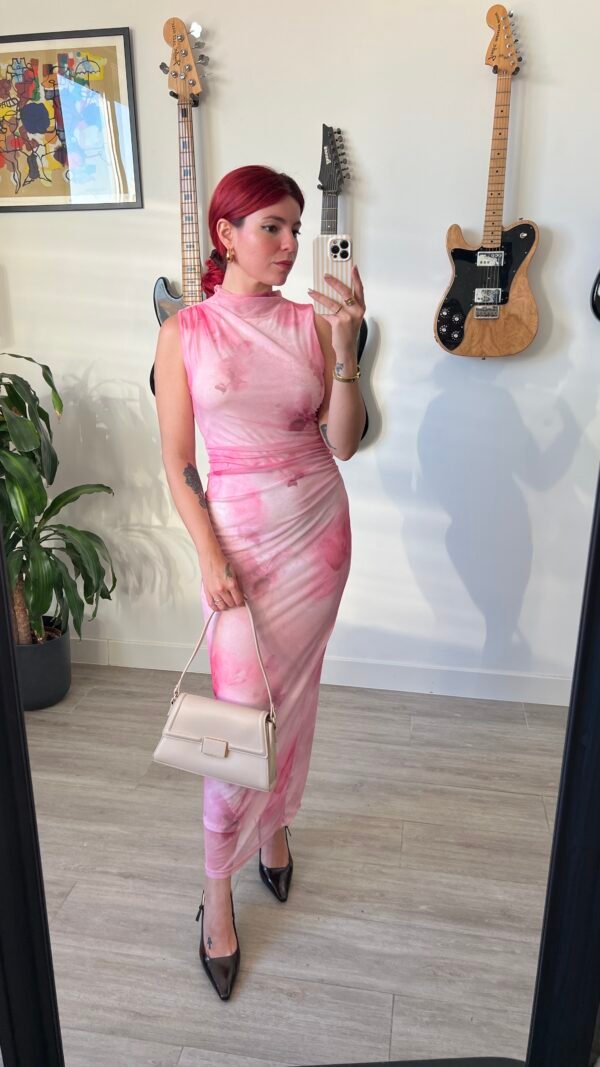 Vestido Tul Degradación de Colores