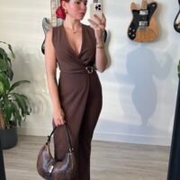 Mono Escote Cruzado Adorno