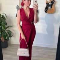 Mono Escote Cruzado Adorno