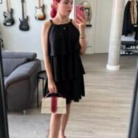 Vestido de Tirante con 3 Vuelos