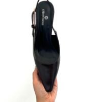 Puntifinos de Tacón Color Chocolate