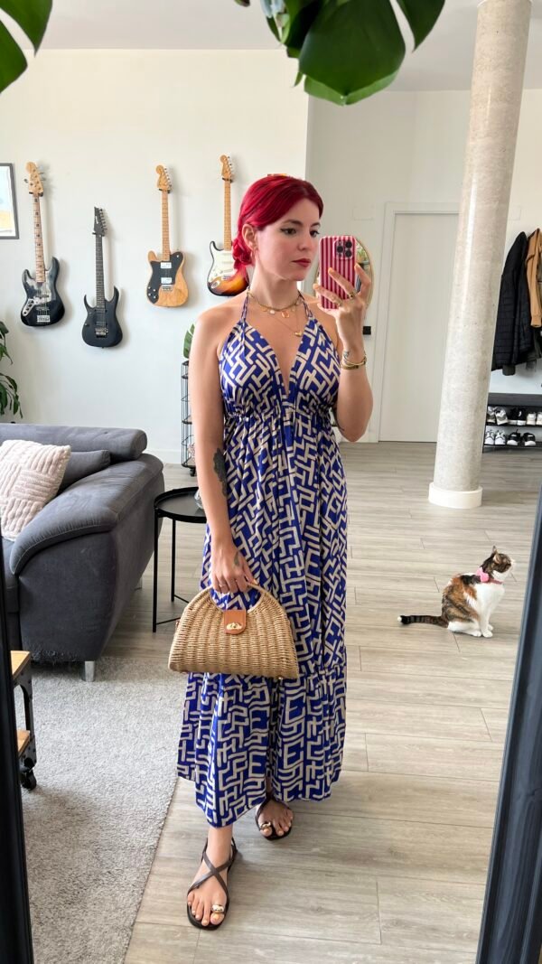 Vestido Indio con Espalda Afuera