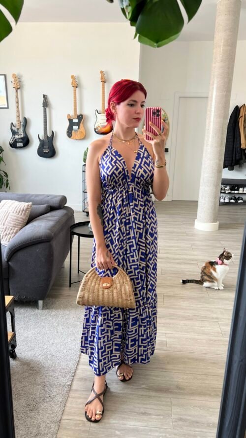 Vestido Indio con Espalda Afuera