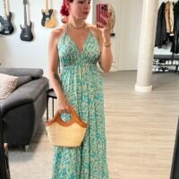 Vestido Indio con Espalda Afuera