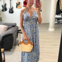 Vestido Indio con Espalda Afuera