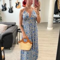 Vestido Indio con Espalda Afuera
