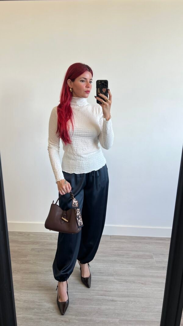 Pantalón Bombacho Satinado