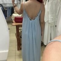 Vestido Tirantes Espalda con Cinta