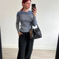 Pantalón Bombacho Color Entero