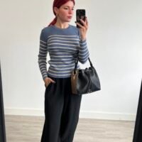 Pantalón Bombacho Color Entero