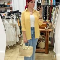 Camisa Amarillo Mantequilla