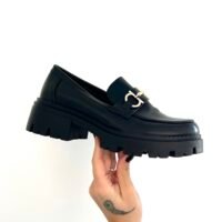 Mocasines Chunky Negros