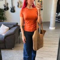 Camiseta Básica Cuello Redondo