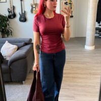 Camiseta Básica Cuello Redondo