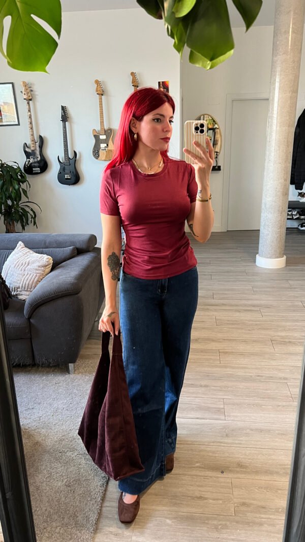 Camiseta Básica Cuello Redondo