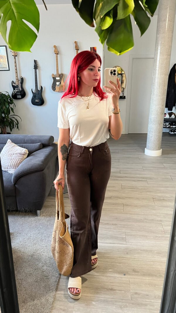 Top Básico Tejido Fluido