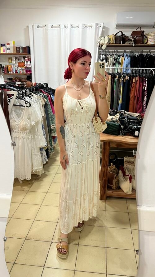 Vestido Indio Tirantes Saya Can Can