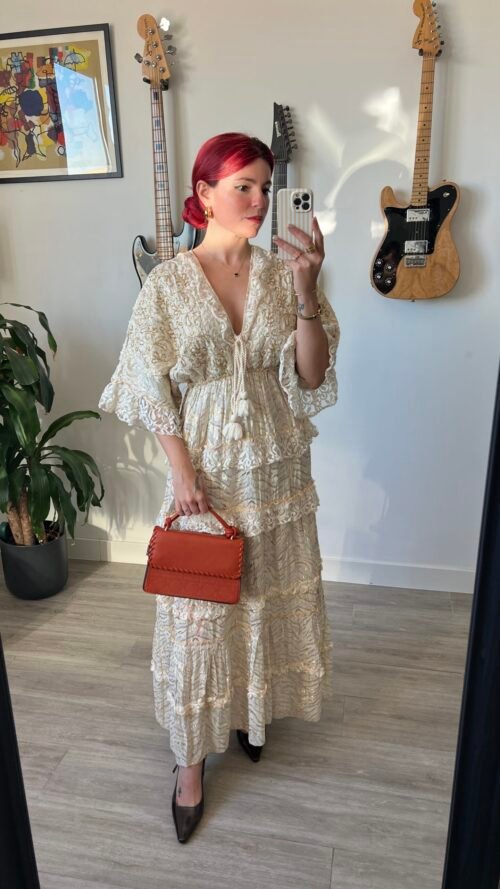 Vestido Can Can con Adornos