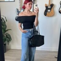 Top Cuello Barco Color Entero