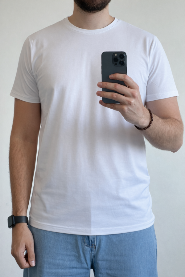 Camiseta Básica Blanca